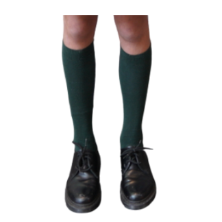 Green Knee High Uniform Socks